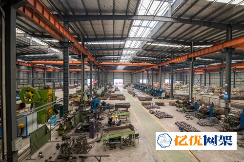 扬中网架配件机加工车间